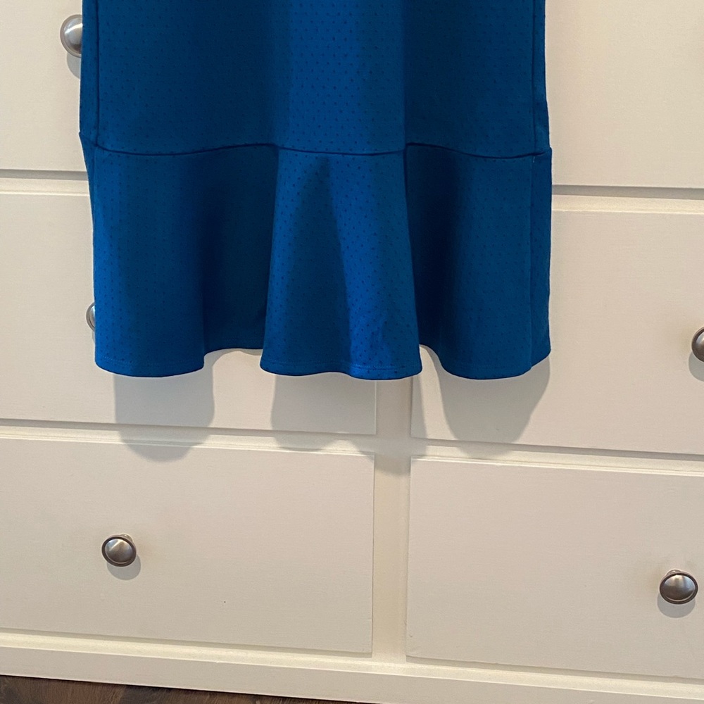 J Jill, Ponte Dress 3/4 Sleeve ,Oxfblu,XS - Picture 7 of 9